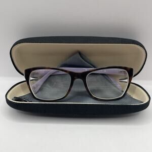 Ray-Ban Eyeglasses RB 5298 5240 Havana Purple Butterfly Frames 53-17 COA
